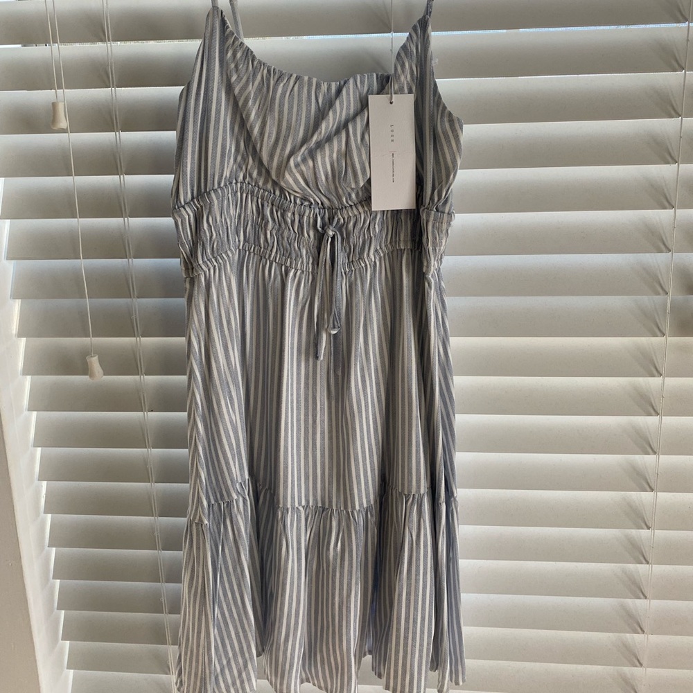 Cute stripped Lush Dress.